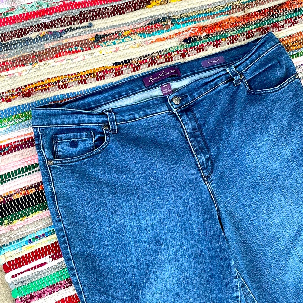 Gloria Vanderbilt Amanda Straight Leg Jeans-#1938+
